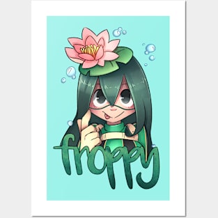 Froppy | Tsuyu Asui | Boku no Hero Posters and Art